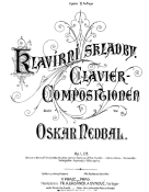 Nahrávka kompletu klavírního díla Oskara Nedbala