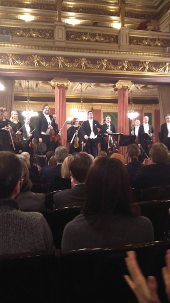 Marek Stilec conducting The Concert Verein Orchester