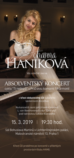 Johanna Haniková a Beethovenův klavírní koncert Es dur Císařský