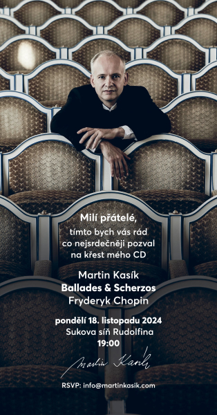 Martin Kasík a nová nahrávka Chopina