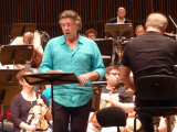 Lingua angelorum for baritone and large orchestra in Izrael