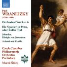 Paul Wranitzky Orchestral Works VI