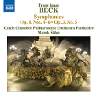 Marek Štilec BECK, F.I.: Symphonies, Op. 4, Nos. 4-6 and Op. 3, No. 5